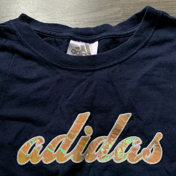 adidas holographic vintage longsleeve - Picture 2 of 3